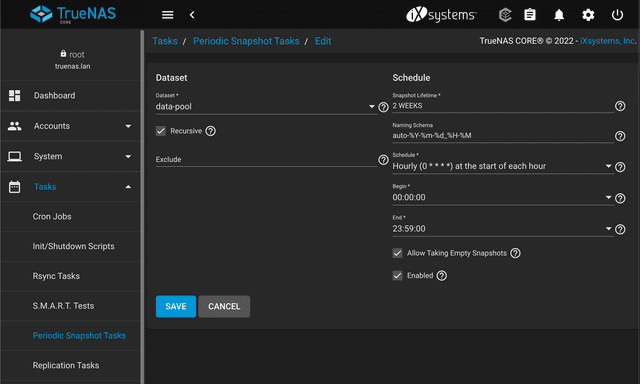 Nice backup solution for PFSense => TrueNAS