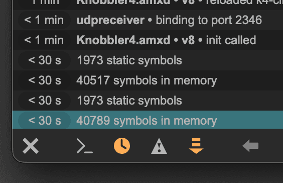 Knobbler, the Max Symbol Table, and a Migration to v8