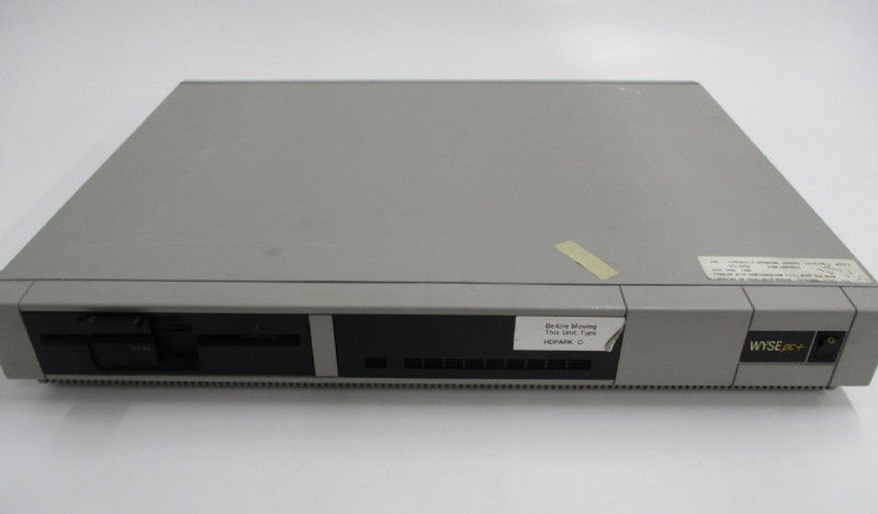 WYSE PC-1100 -- our first PC-compatible at home.